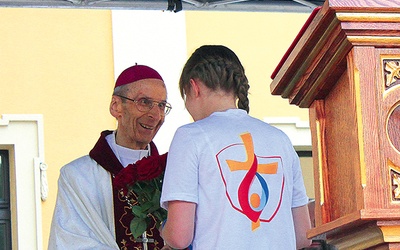 Biskup Jan Bagiński z Opola obchodził 60. rocznicę święceń kapłańskich.
