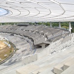 Stadion Śląski rok przed otwarciem