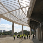 Stadion Śląski rok przed otwarciem