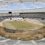 Stadion Śląski rok przed otwarciem