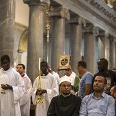 Nabożeństwo z udziałem muzułmanów w rzymskim kościele Santa Maria Trastevere, 31 lipca 2016.