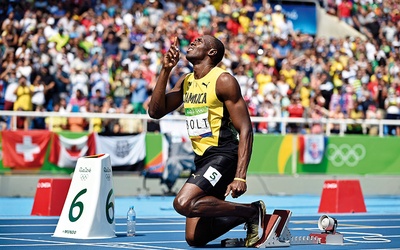 Usain Bolt na trzecich z rzędu igrzyskach  okazał się najlepszym sprinterem świata.