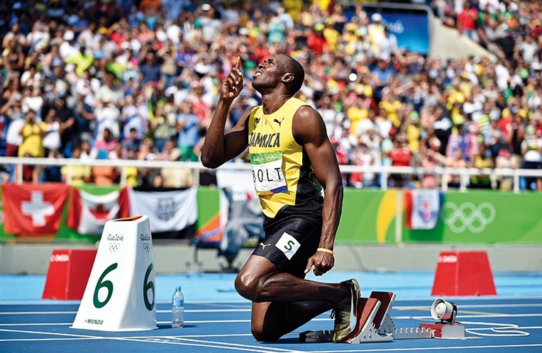 Usain Bolt na trzecich z rzędu igrzyskach  okazał się najlepszym sprinterem świata.