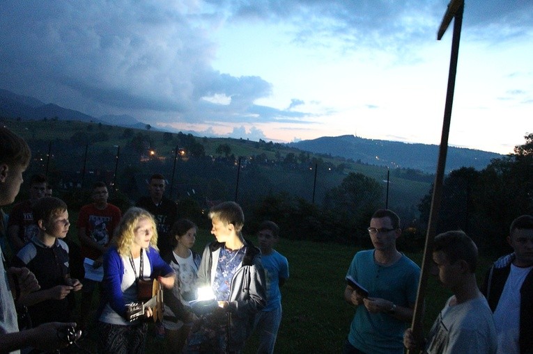 Wakacje w widokiem na Giewont