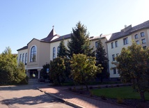 Fronton Wyższego Seminarium Duchownego w Radomiu