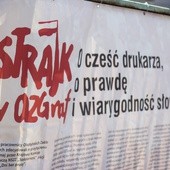 35. rocznica strajku w OZGraf