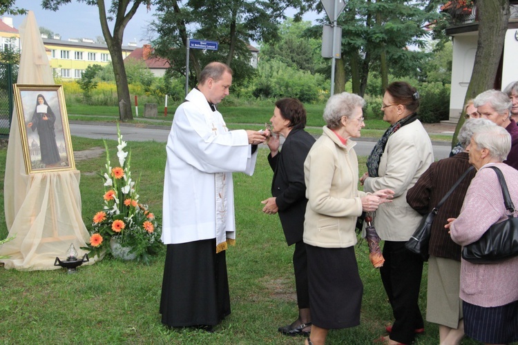 Msza św. przy kapliczce św. Rocha