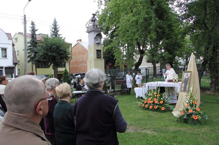 Msza św. przy kapliczce św. Rocha