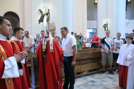 Powakacyjna pielgrzymka ministrantów archidiecezji katowickiej (27 sierpnia 2016).