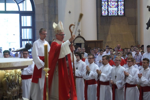 Powakacyjna pielgrzymka ministrantów archidiecezji katowickiej (27 sierpnia 2016).