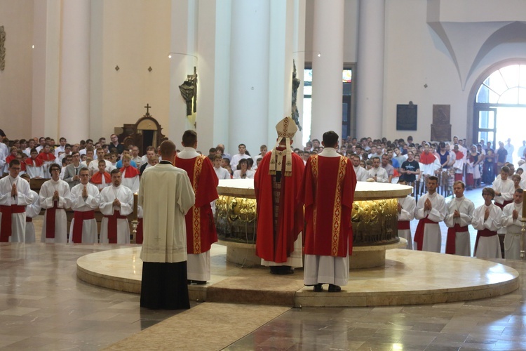 Powakacyjna pielgrzymka ministrantów archidiecezji katowickiej (27 sierpnia 2016).