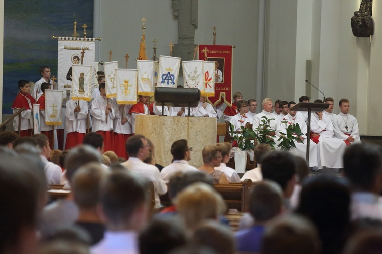 Powakacyjna pielgrzymka ministrantów archidiecezji katowickiej (27 sierpnia 2016).