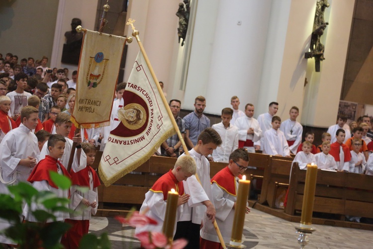 Powakacyjna pielgrzymka ministrantów archidiecezji katowickiej (27 sierpnia 2016).