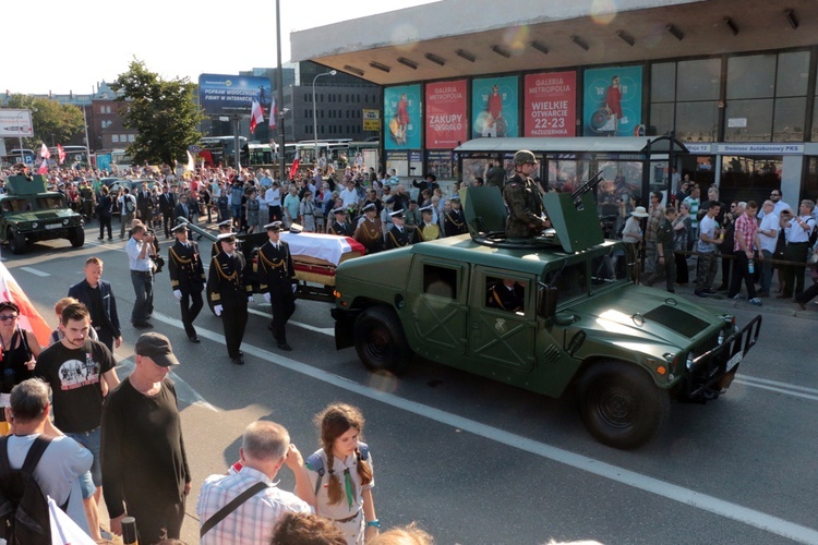 Pogrzeb "Inki" i "Zagończyka"