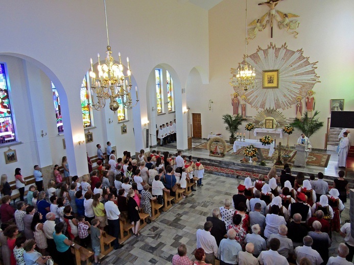 Dożynki parafialne w Łąkcie 2016