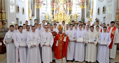 Ministrancka pielgrzymka na Górę św. Anny