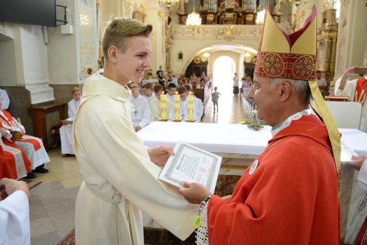 Ministrancka pielgrzymka na Górę św. Anny