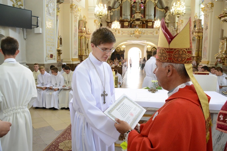 Ministrancka pielgrzymka na Górę św. Anny