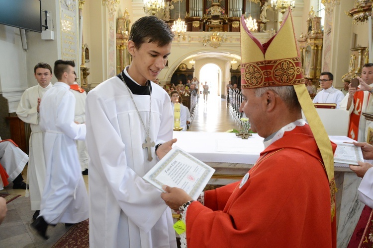 Ministrancka pielgrzymka na Górę św. Anny