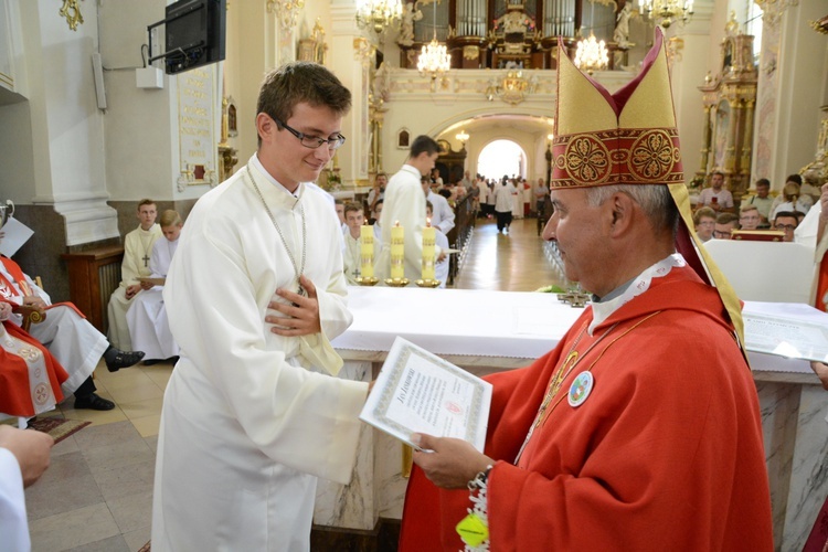 Ministrancka pielgrzymka na Górę św. Anny