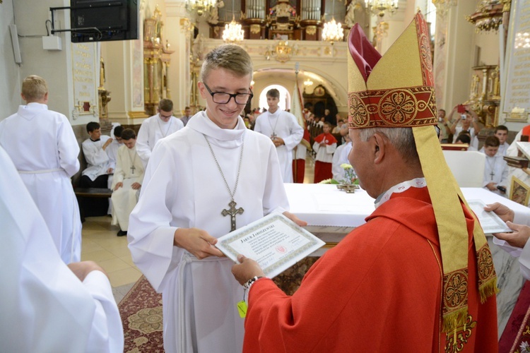 Ministrancka pielgrzymka na Górę św. Anny