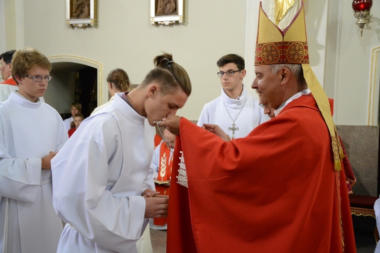 Ministrancka pielgrzymka na Górę św. Anny