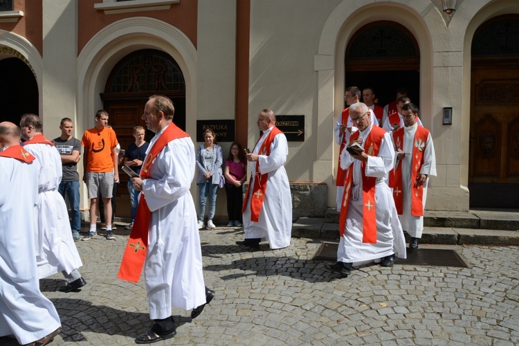 Ministrancka pielgrzymka na Górę św. Anny