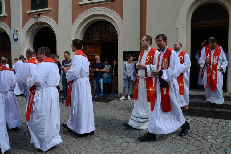 Ministrancka pielgrzymka na Górę św. Anny