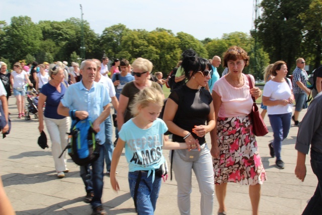 Powitanie pielgrzymki żywieckiej na Jasnej Górze - 2016