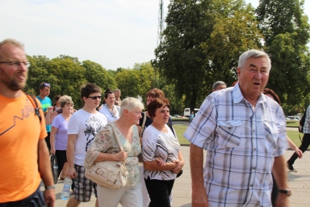 Powitanie pielgrzymki żywieckiej na Jasnej Górze - 2016