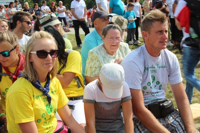 Powitanie pielgrzymki żywieckiej na Jasnej Górze - 2016