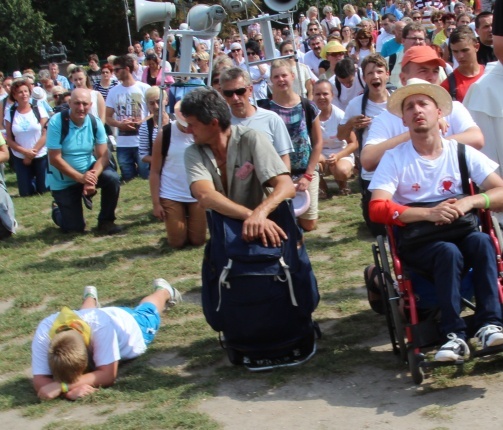 Powitanie pielgrzymki żywieckiej na Jasnej Górze - 2016