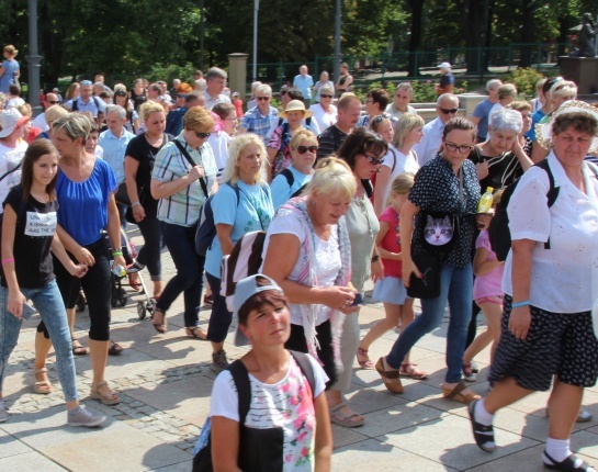 Powitanie pielgrzymki żywieckiej na Jasnej Górze - 2016