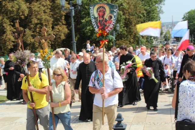 Powitanie pielgrzymki żywieckiej na Jasnej Górze - 2016