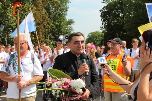 Powitanie pielgrzymki żywieckiej na Jasnej Górze - 2016