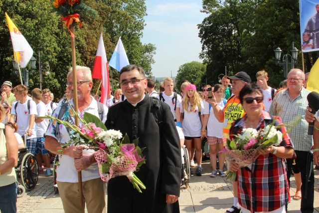 Powitanie pielgrzymki żywieckiej na Jasnej Górze - 2016