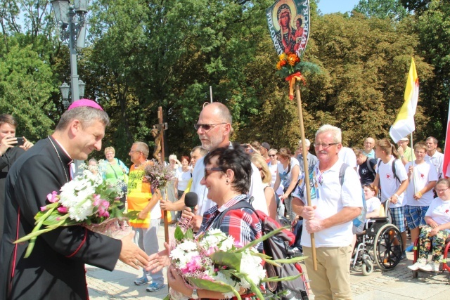 Powitanie pielgrzymki żywieckiej na Jasnej Górze - 2016