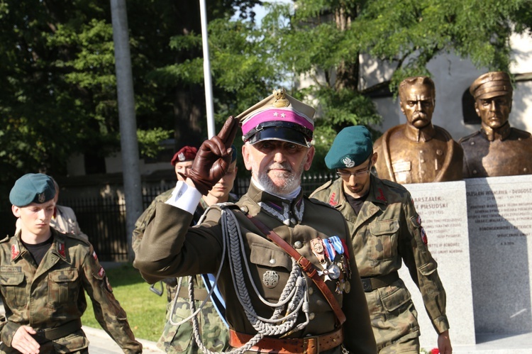 Piłsudski i Wieniawa w Bobowej