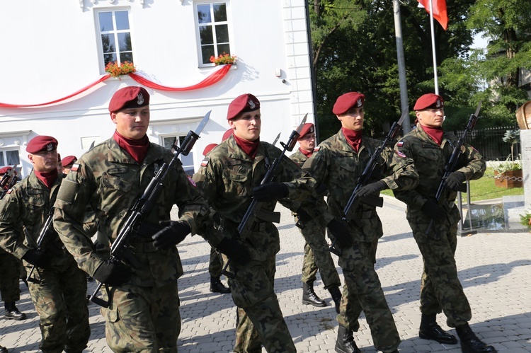 Piłsudski i Wieniawa w Bobowej