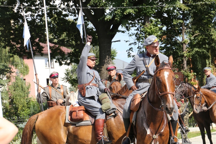 Piłsudski i Wieniawa w Bobowej