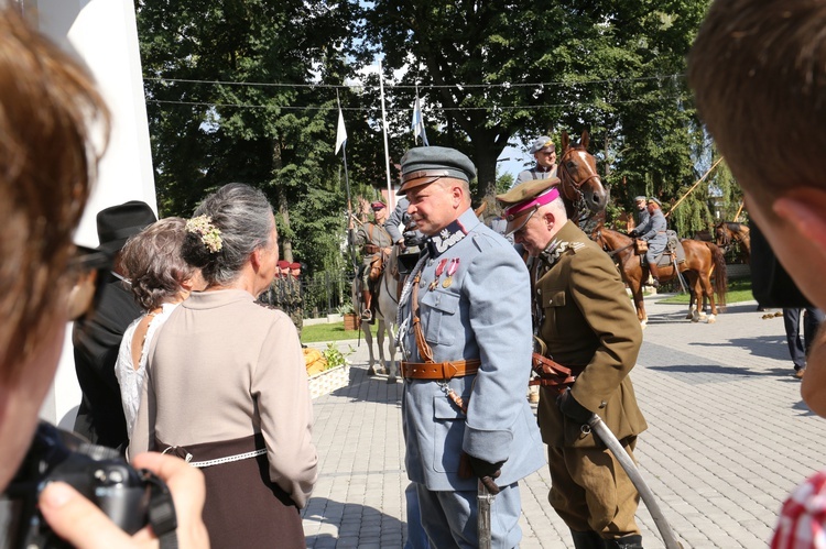 Piłsudski i Wieniawa w Bobowej