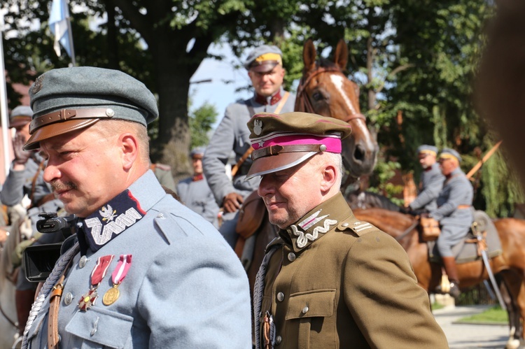 Piłsudski i Wieniawa w Bobowej