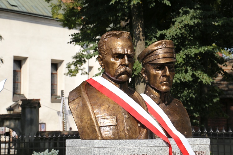 Piłsudski i Wieniawa w Bobowej