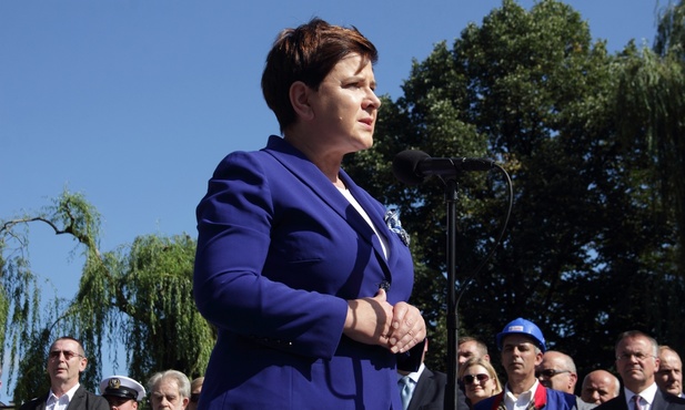 – To ziarno, które w Sierpniu '80 zostało zasiane, wydało piękne owoce, bo dzisiaj możemy cieszyć się wolnością – mówiła premier Beata Szydło