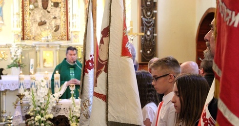 Msza św. w sanktuarium w Głogowcu sparwowana była w intencji byłych i obecnych członków NSZZ "Solidarność"