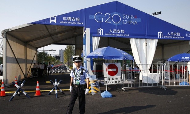 Chiny: Aresztowania przed G20