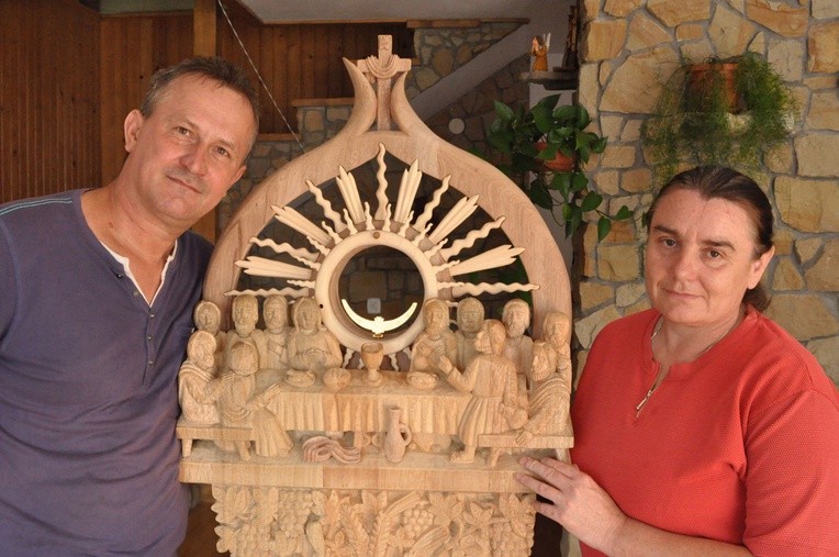 Nowa monstrancja w Grybowie