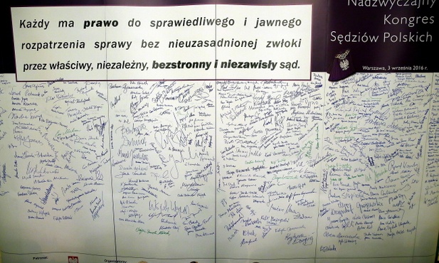 Kongres Sędziów: przekazać nadzór administracyjny nad sądami I prezesowi SN