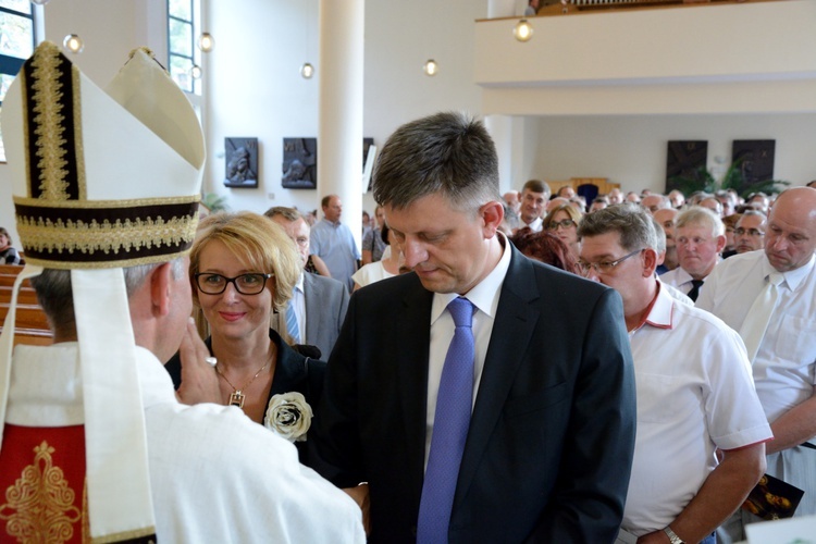 Dziękczynienie srebrnych jubilatów małżeńskich