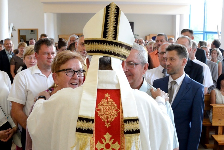 Dziękczynienie srebrnych jubilatów małżeńskich